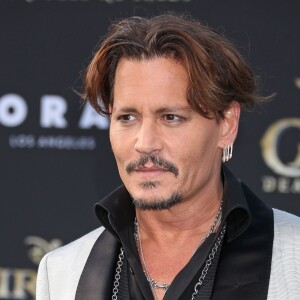 Johnny Depp - People à l'avant-première du film de Disney "Pirates des Caraïbes : La Vengeance de Salazar (Pirates of the Caribbean: Dead Men Tell No Tales)" au Dolby Theatre à Hollywood, le 18 mai 2017.