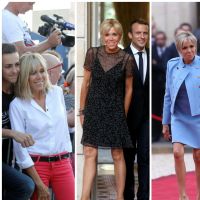 Brigitte Macron : Veste structurée, jean slim, robe courte... Son style décrypté