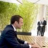 Le président de la République française a reçu l'ancien gouverneur de Californie et acteur au palais l'Elysée à Paris, France, le 23 juin 2017. © Eliot Blondet/Pool/Bestimage