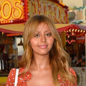 Zahia Dehar - Ouverture de la 34ème Fête foraine des Tuileries au jardin des Tuileries à Paris, France, le 23 juin 2017. © Coadic Guirec/Bestimage