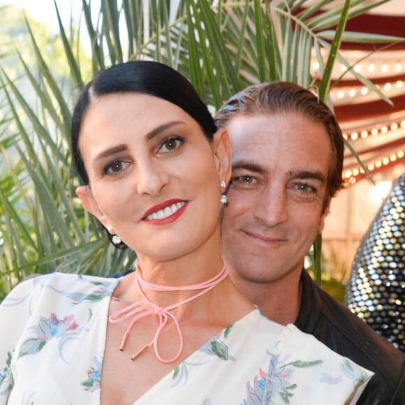 Ludovic Chancel et sa femme Sylvie Ortega Munos - Ouverture de la 34ème Fête foraine des Tuileries au jardin des Tuileries à Paris, France, le 23 juin 2017. © Coadic Guirec/Bestimage