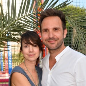 Christophe Michalak et sa femme Delphine McCarty - Ouverture de la 34ème Fête foraine des Tuileries au jardin des Tuileries à Paris, France, le 23 juin 2017. © Coadic Guirec/Bestimage  Celebs attending the opening of the 34th annual Fete des Tuileries in Paris, France on June 23, 2017.23/06/2017 - Paris