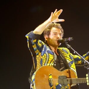 Le chanteur M (Mathieu Chedid) en concert - Festival Solidays à l'Hippodrome de Longchamp - Jour 3 - à Paris, France, le 25 juin 2017. © Lise Tuillier/Bestimage