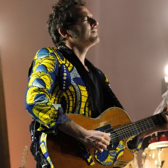 Le chanteur M (Mathieu Chedid) en concert - Festival Solidays à l'Hippodrome de Longchamp - Jour 3 - à Paris, France, le 25 juin 2017. © Lise Tuillier/Bestimage