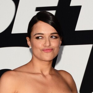Michelle Rodriguez à la première du film 'Fate Of The Furious' à New York, le 8 avril 2017