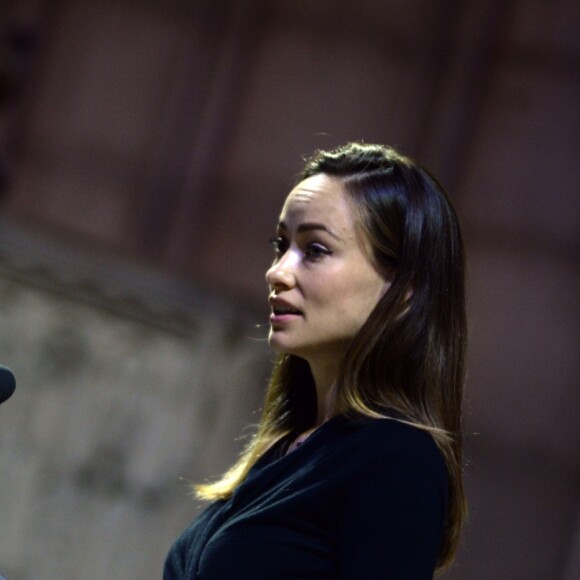 Olivia Wilde à la soirée 'MLK Now' en l'honneur de Martin Luther King, le plus jeune lauréat du prix Nobel de la paix en 1964. New York, le 16 janvier 2017