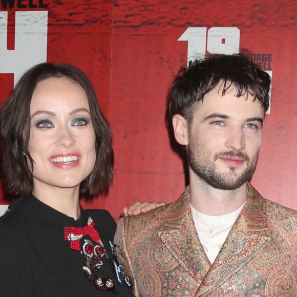 Olivia Wilde, Tom Sturbridge à la première de 1984, à Broadway le 22 juin 2017