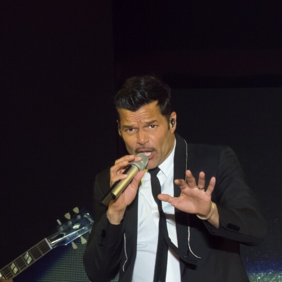 Ricky Martin en concert à Saragosse. Le 7 juin 2017