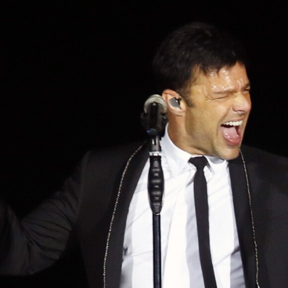 Ricky Martin en concert à Saragosse. Le 7 juin 2017