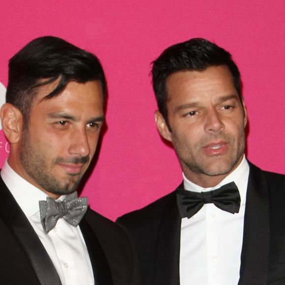 Ricky Martin et son fiancé Jwan Yosef - Tapis rouge du " MOCA Gala 2017 " à Los Angeles Le 29 avril 2017 © CPA / Bestimage