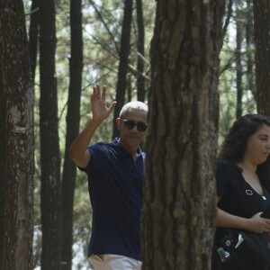 Barack Obama visite la réserve nationale Becici Pine à Yogyakarta, le 29 juin 2017