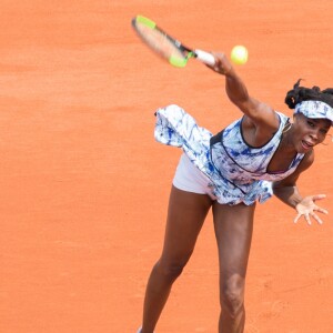 Venus Williams à Roland-Garros. Paris, le 31 mai 2017.