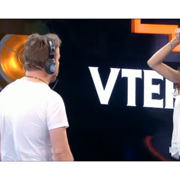 Bruno Guillon et Nabilla dans VTEP, le 30 juin 2017 sur TF1.