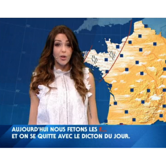 Nabilla hilarante dans VTEP, le 30 juin 2017 sur TF1.