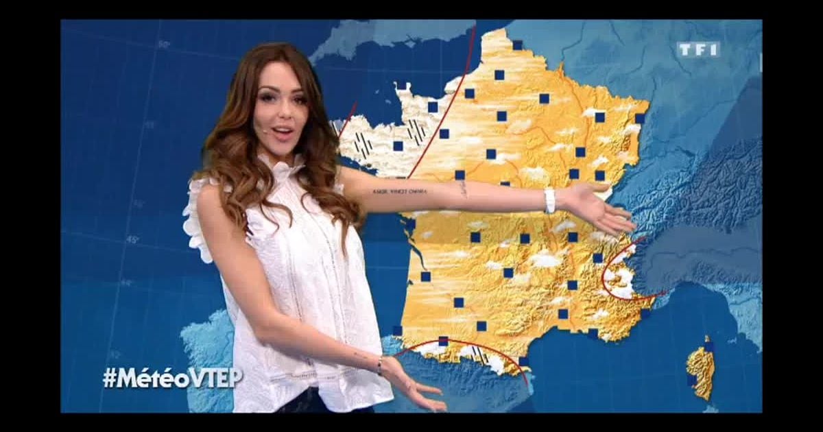 Nabilla Nouvelle Miss Météo Déjantée Pour Tf1 Elle Fait Un Carton Purepeople 