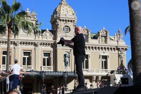 Jean-Christophe Maillot, le directeur et chorégraphe des Ballets de Monte Carlo, durant la 1ère "F(ê)aites de la Danse" sur la Place du Casino à Monaco le 1er juillet 2017.© Claudia Albuquerque/Bestimage