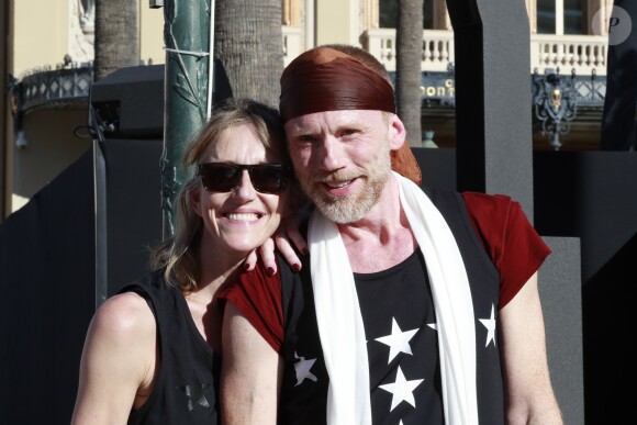 Bernice Coppieters (maître de ballet principal) et Glen Tuggle (maître de ballet) durant la 1ère F(ê)aites de la Danse sur la Place du Casino à Monaco le 1er juillet 2017. © Claudia Albuquerque/Bestimage