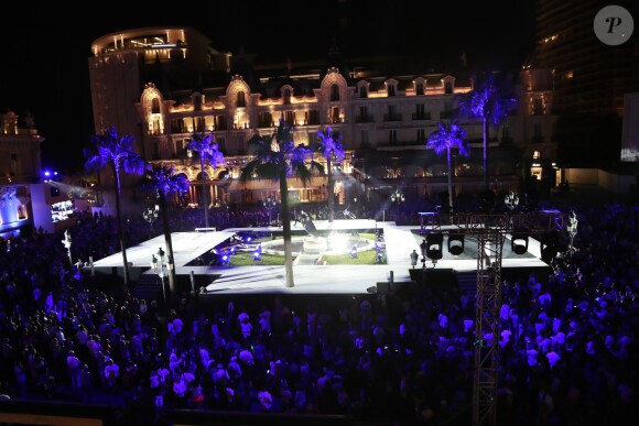 Image durant la 1ère F(ê)aites de la Danse sur la Place du Casino à Monaco le 1er juillet 2017.  © Claudia Albuquerque/Bestimage