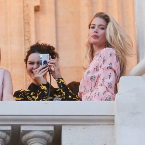 Lauren Santo Domingo, Kendall Jenner et Doutzen Kroes - After-Party Miu Miu (post-défilé croisière 2018) à l'Automobile Club à Paris, le 02 juillet 2017. © CVS-Veeren/Bestimage