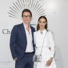 Bérénice Bejo et son compagnon Michel Hazanavicius - Photocall de l'évènement "Chaumet est une fête" à l'occasion du lancement de la nouvelle collection Haute-Joaillerie au Musée des Arts Forains à Paris, le 2 juillet 2017. © Pierre Perusseau/Bestimage