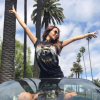 Nabilla passe un moment de rêve à Coachella (Californie). Avril 2017.