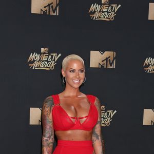 Amber Rose lors des ''2017 MTV Movie And TV Awards'' à Los Angeles, le 7 mai 2017.