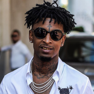 21 Savage : Le nouveau chéri de la bombe Amber Rose - Photo publiée sur sa page Instagram au mois de juin 2017