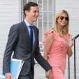 Ivanka Trump et Jared Kushner quittent leur domicile à Washington DC le 22 juin 2017.