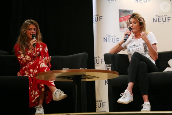 Exclusif - Caroline Ithurbide, Marine Barnérias - 3ème édition du Forum "FEMMES L se réalisent" à la mairie du 9ème arrondissement de Paris, France, le 6 juillet 2017. © JLPPA/Bestimage