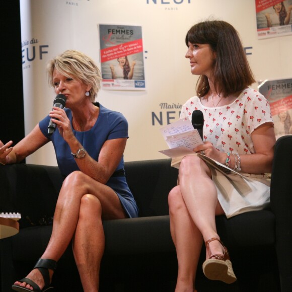 Exclusif - Sophie Davant, Cendrine Genty - 3e édition du Forum "FEMMES L se réalisent" à la mairie du 9ème arrondissement de Paris, France, le 6 juillet 2017. © JLPPA/Bestimage