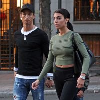 Cristiano Ronaldo comblé : Première photo avec Georgina et l'un de ses jumeaux