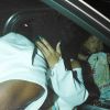 Blac Chyna embrasse un inconnu à la sortie d'un club à Los Angeles, le 6 juin 2017