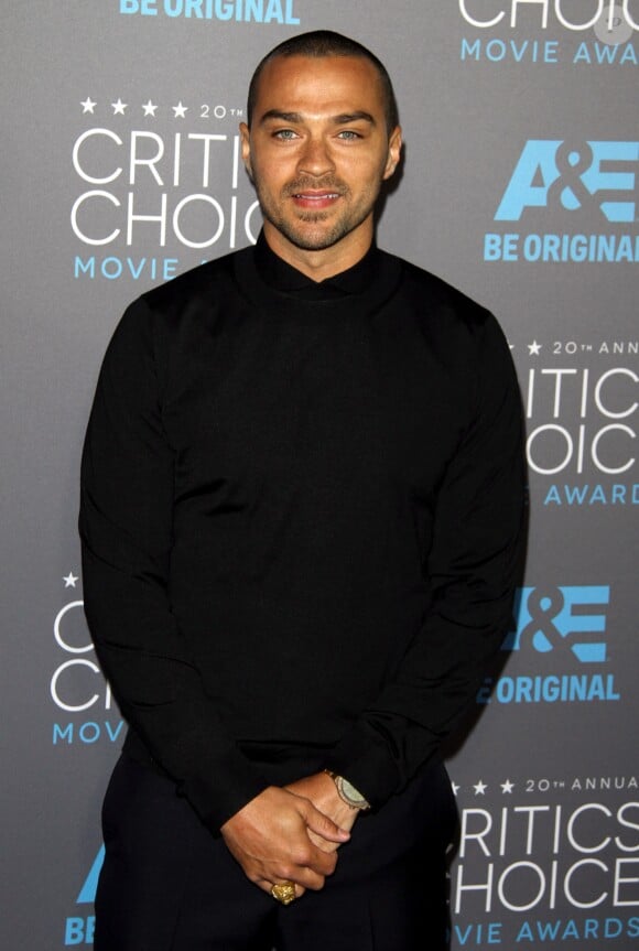 Jesse Williams - La 20ème soirée annuelle des "Critics Choice Movie Awards" à Hollywood, le 15 janvier 2015.