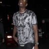 Exclusif - Le joueur de football international français Paul Pogba (Manchester United) est allé diner en amoureux avec sa nouvelle compagne au restaurant TAO à Hollywood. Le 7 juillet 2017