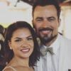 Damien Sargue s'est marié à sa chérie la danseuse Emilie Sudre, en juillet 2017.
