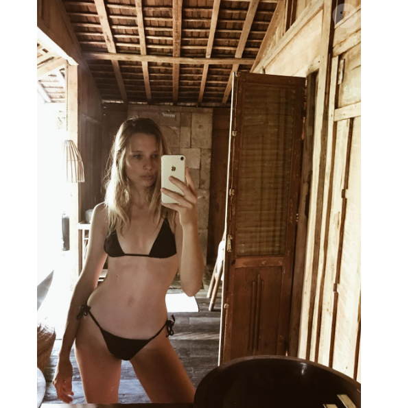 Ilona Smet en vacances à Bali le 4 juillet 2017