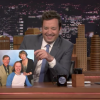 Jimmy Fallon évoquant le tube "Moustache" de Philippe Katerine dans son talk show "The Tonight Show Starring Jimmy Fallon" le 17 juillet 2017
