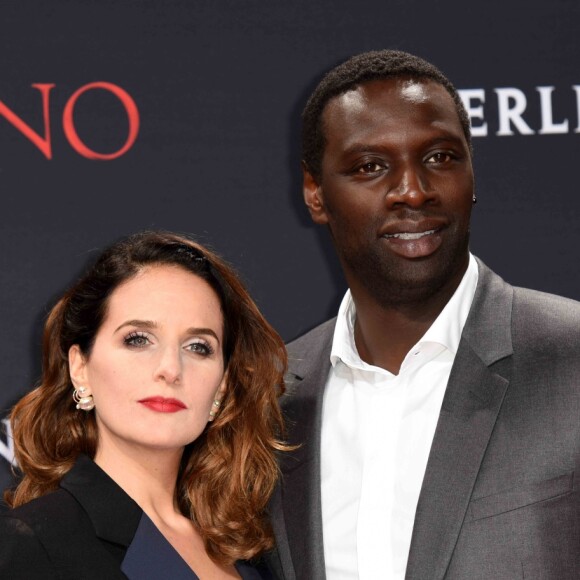 Omar Sy et sa femme Hélène - Première du film "Inferno" à Berlin. Le 10 octobre 2016