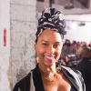 Alicia Keys au défilé de mode "Rick Owens", collection prêt-à-porter Automne-Hiver 2017-2018 à Paris, le 2 Mars 2017.