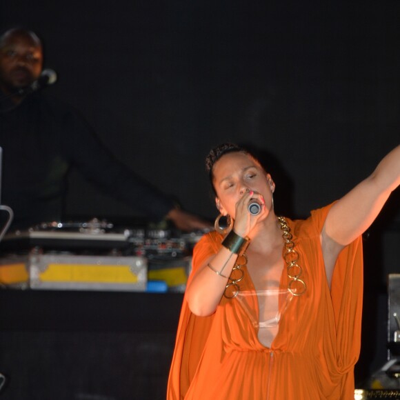 Concert de Alicia Keys organisé par l'ancien partenaire de Donald Trump Gil Dezer à la Porsche Design Tower de Miami le 18 mars 2017.