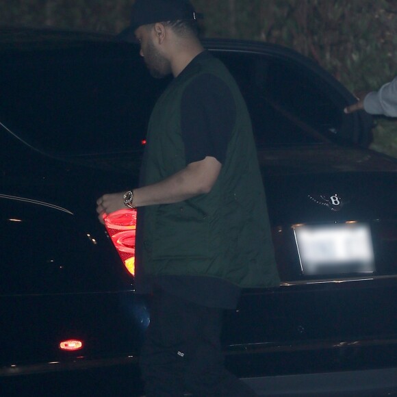 Selena Gomez et son compagnon The Weeknd sont allés diner au restaurant Soho House à Malibu, le 23 juillet 2017 