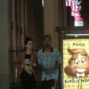 Exclusif - Kendall Jenner et deux amis, dont Taco (Travis Bennett), de sortie à West Hollywood, le 23 juillet 2017.