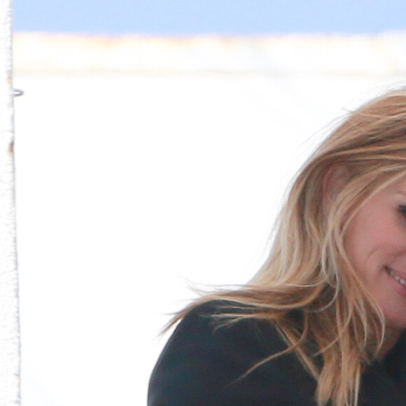 Julia Roberts lors d'une séance photo dans une maison au bord de la mer dans le quartier de Malibu à Los Angeles, le 13 juin 2017. © CPA/Bestimage