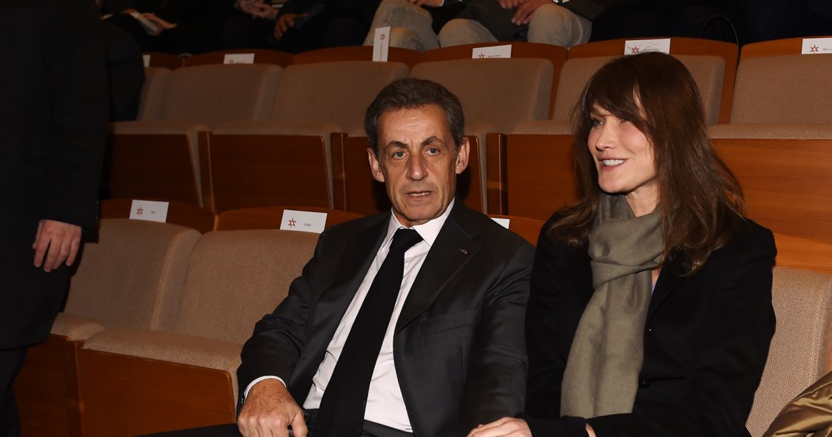Nicolas Sarkozy et sa femme Carla Bruni-Sarkozy - Présentation du