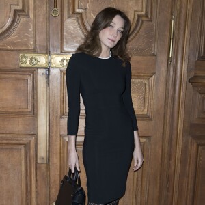 Carla Bruni-Sarkozy au photocall du défilé de mode Hommes Automne-Hiver 2017/2018 "Givenchy" à Paris le 20 janvier 2017. © Olivier Borde / Bestimage