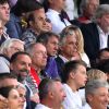 Richard Anconina lors du match de qualification de la Champions League "OGC Nice - Ajax d' Amsterdam" au stade de l'Allianz Riviera à Nice, le 26 juillet 2017. © Bruno Bebert/Bestimage