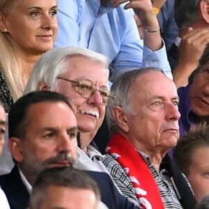 Richard Anconina lors du match de qualification de la Champions League "OGC Nice - Ajax d' Amsterdam" au stade de l'Allianz Riviera à Nice, le 26 juillet 2017. © Bruno Bebert/Bestimage