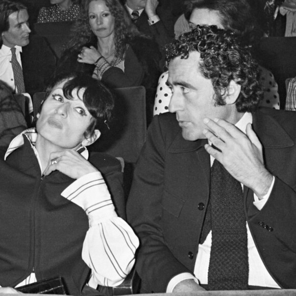 Barbara et Charley Marouani en 1974 à l'Olympia. L'emblématique impresario est mort à 90 ans le 29 juillet 2017.