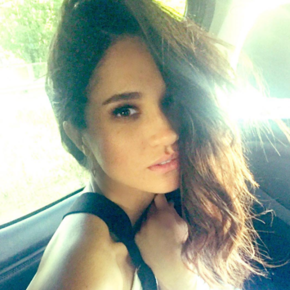 Meghan Markle (photo issue de son compte Instagram) continue à faire des allées-retours réguliers à Londres pour voir le prince Harry entre les tournages de la série Suits.