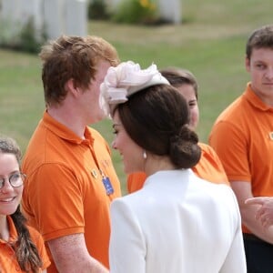 Le prince William, duc de Cambridge, et Kate Middleton, duchesse de Cambridge, ont visité le cimetière militaire Bedford House près d'Ypres en Belgique le 31 juillet 2017, jour du centenaire de la Bataille de Passchendaele.